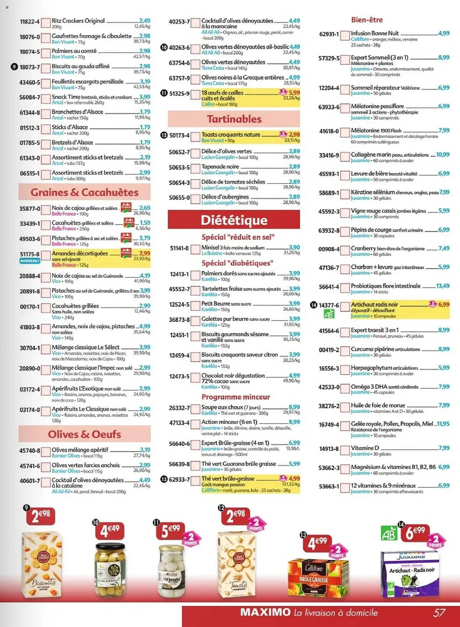 Catalogue Maximo du 2 mars au 29 mars 2026 - Catalogue page 57