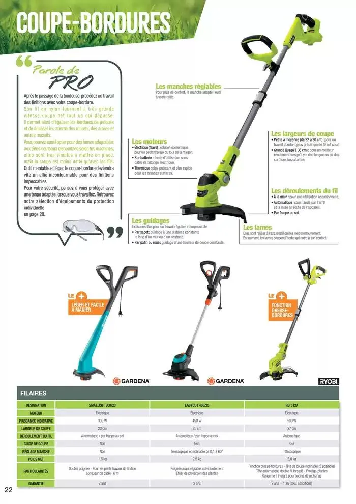 Point Vert Guide Motoculture 2025 du 17 janvier au 31 octobre 2025 - Catalogue page 22