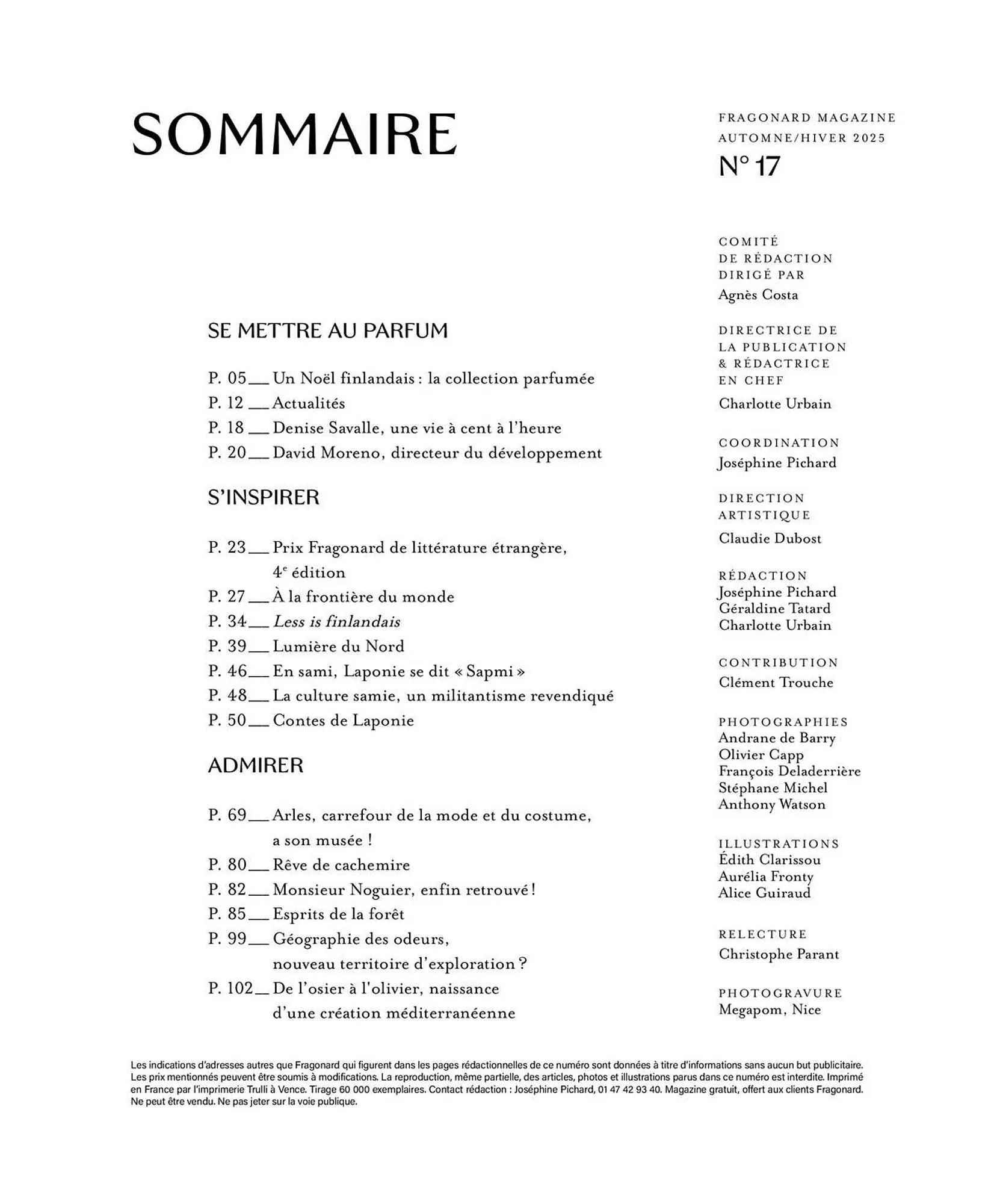 Catalogue Fragonard du 1 octobre au 20 mars 2026 - Catalogue page 4