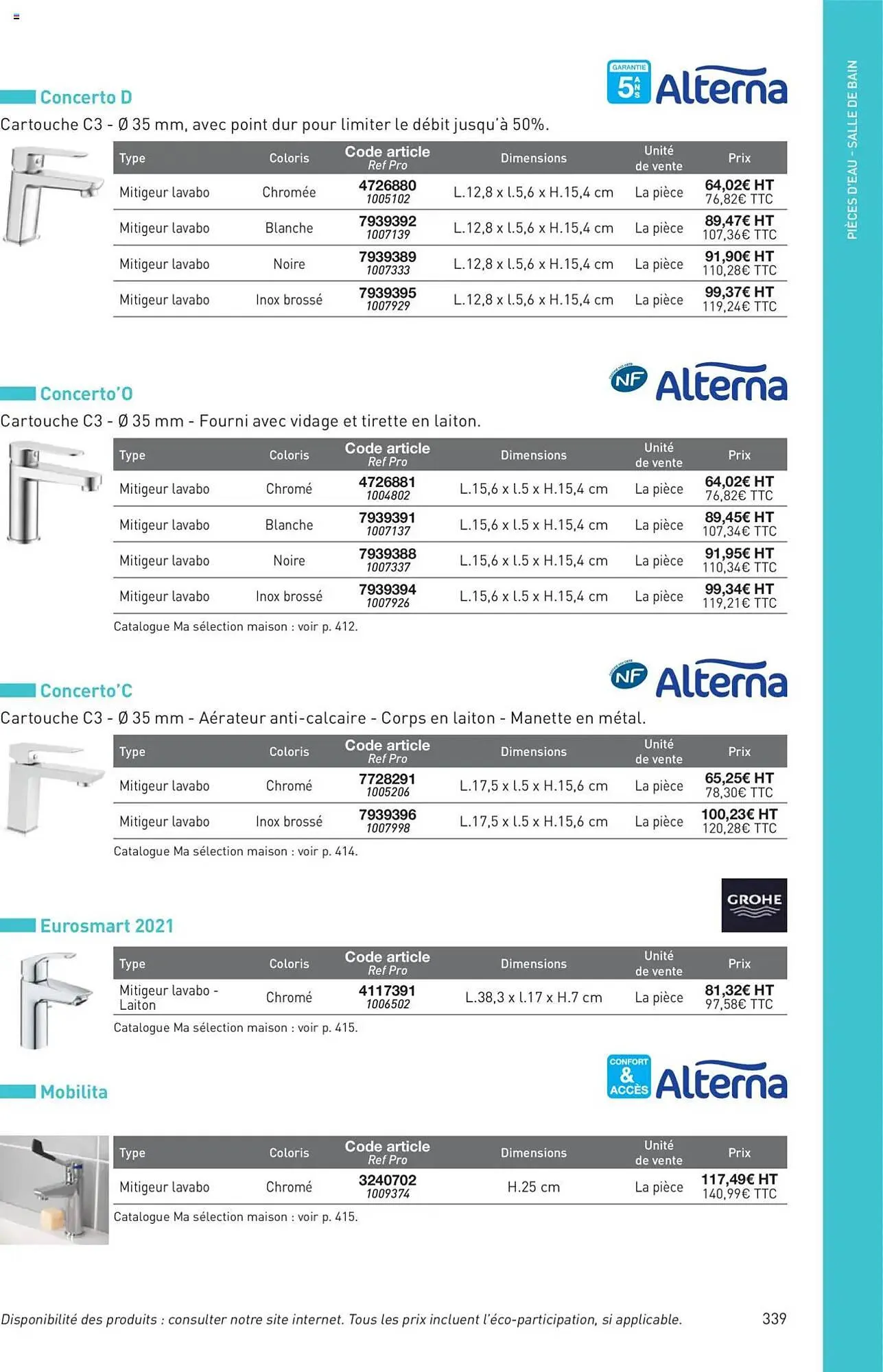 Catalogue Point P du 11 juillet au 31 décembre 2025 - Catalogue page 339
