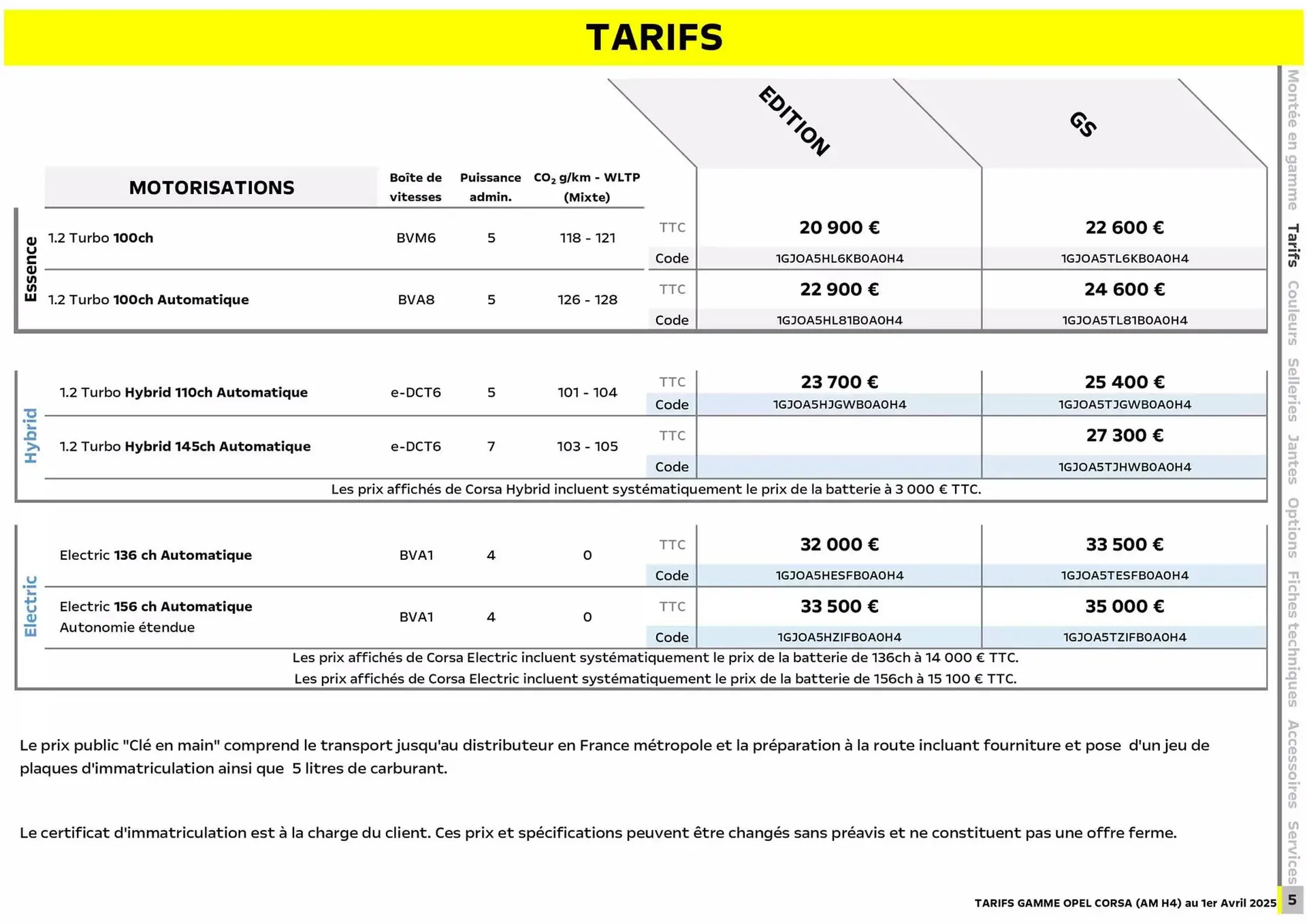 Catalogue Opel du 3 avril au 3 avril 2026 - Catalogue page 6