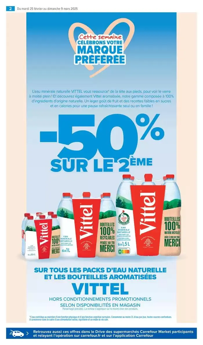 - 50% SUR LE 2ÈME du 25 février au 9 mars 2025 - Catalogue page 4