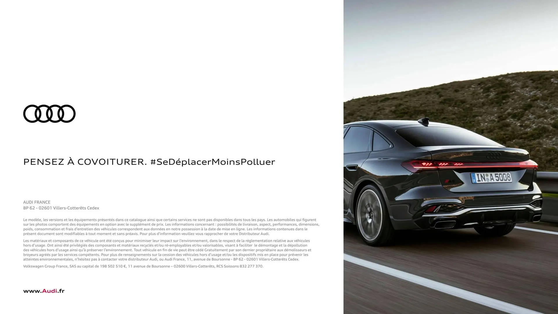 Catalogue Audi du 7 janvier au 31 janvier 2026 - Catalogue page 39