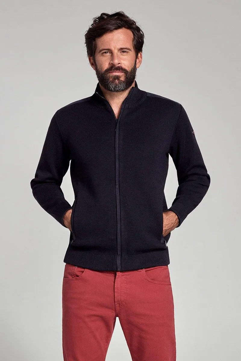 Cardigan - maille haute densité