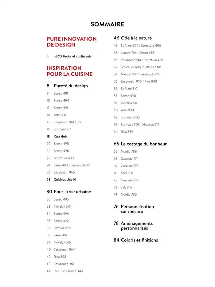 Cuisine 2025 du 12 mai au 31 décembre 2025 - Catalogue page 3