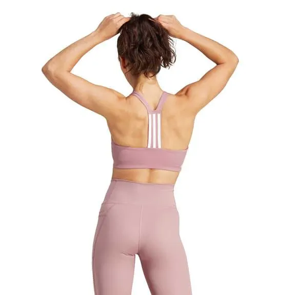 Soutien-gorge adidas Powerimpact Training Medium-Support lilas blanc