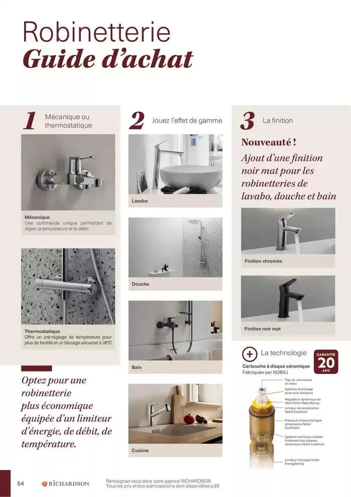 Collections Exclusives 2025 du 11 avril au 31 décembre 2025 - Catalogue page 54