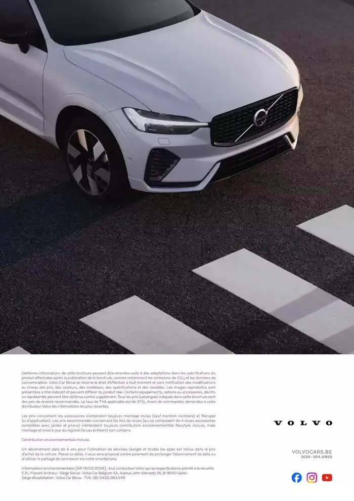 VOLVO XC60 du 7 janvier au 31 décembre 2025 - Catalogue page 26