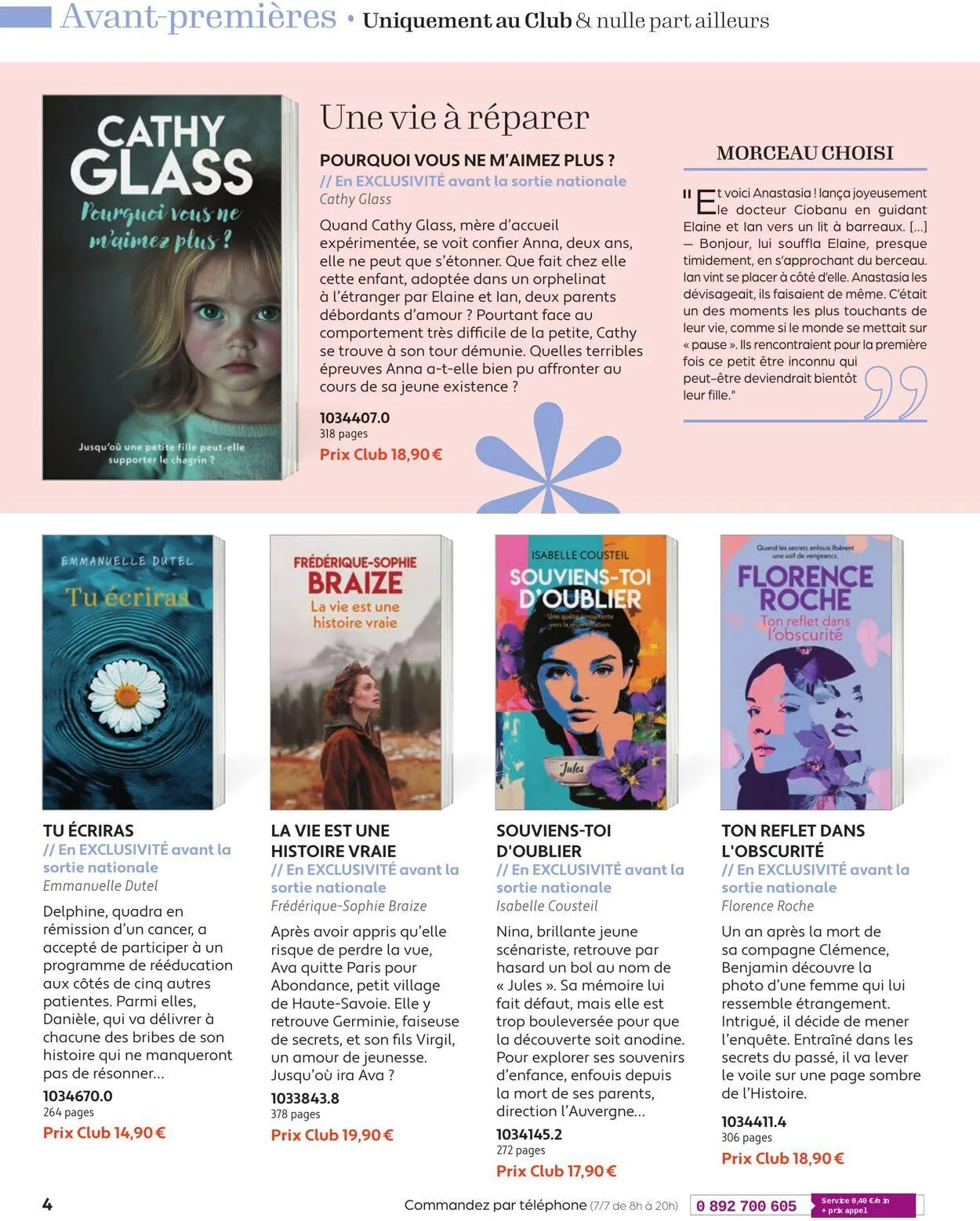 France Loisirs du 1 mai au 30 juin 2025 - Catalogue page 4