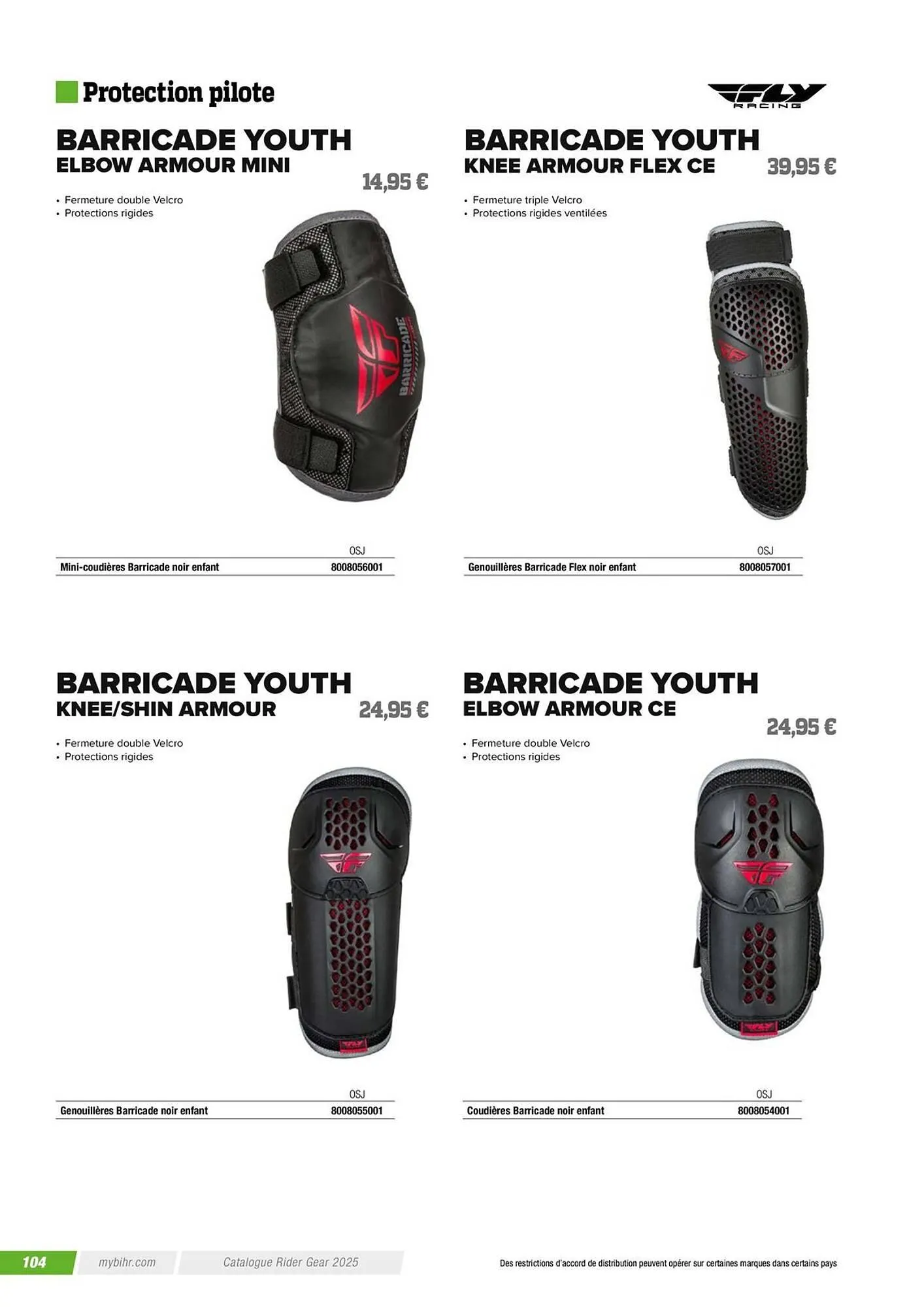 Catalogue Bihr du 20 novembre au 31 août 2025 - Catalogue page 106