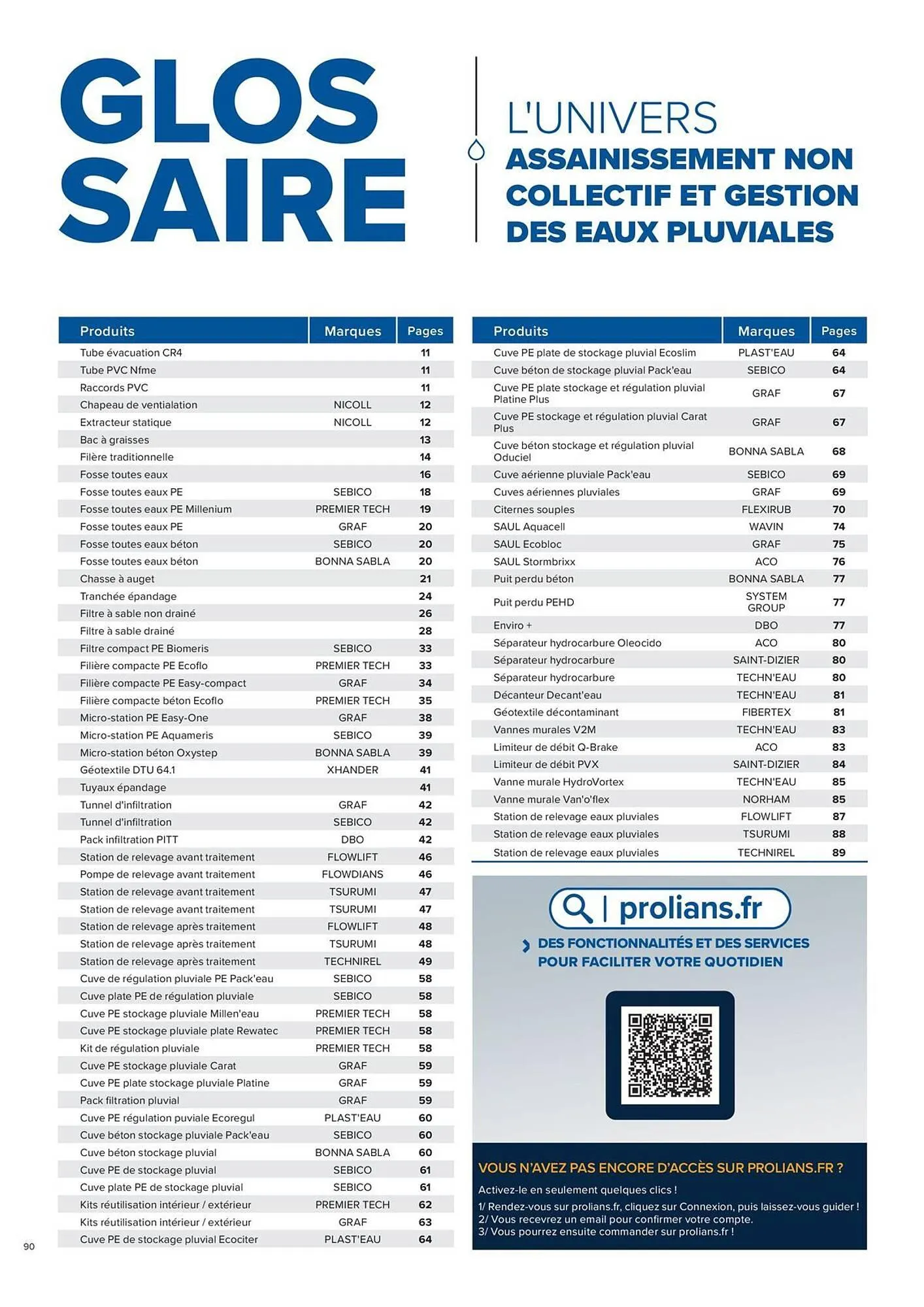 Catalogue Prolians du 4 mars au 31 décembre 2025 - Catalogue page 90