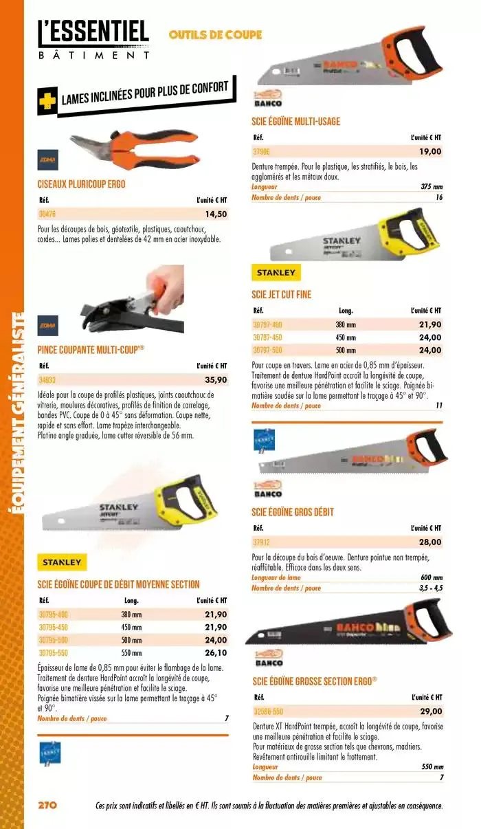 Essentiel Batiment 2025 du 3 janvier au 31 décembre 2025 - Catalogue page 272