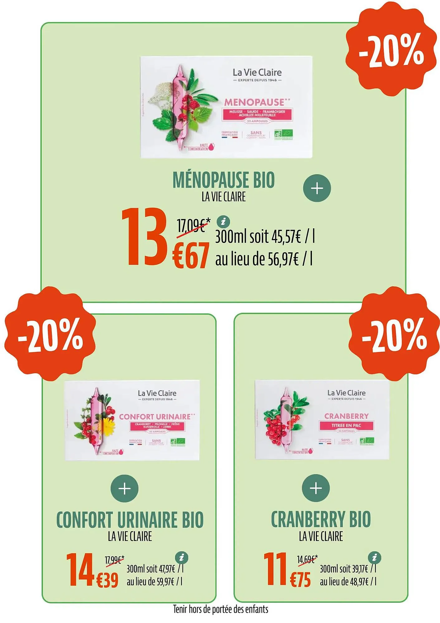 Catalogue La Vie Claire du 30 octobre au 26 novembre 2025 - Catalogue page 33