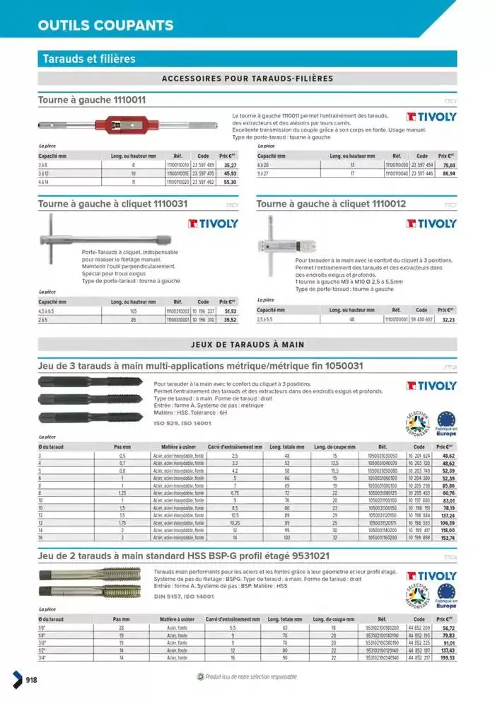 Catalogue général du 11 mars au 31 décembre 2025 - Catalogue page 920