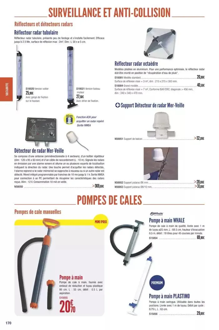 Catalogue Accastillage Diffusion 2025 du 1 janvier au 31 décembre 2025 - Catalogue page 172