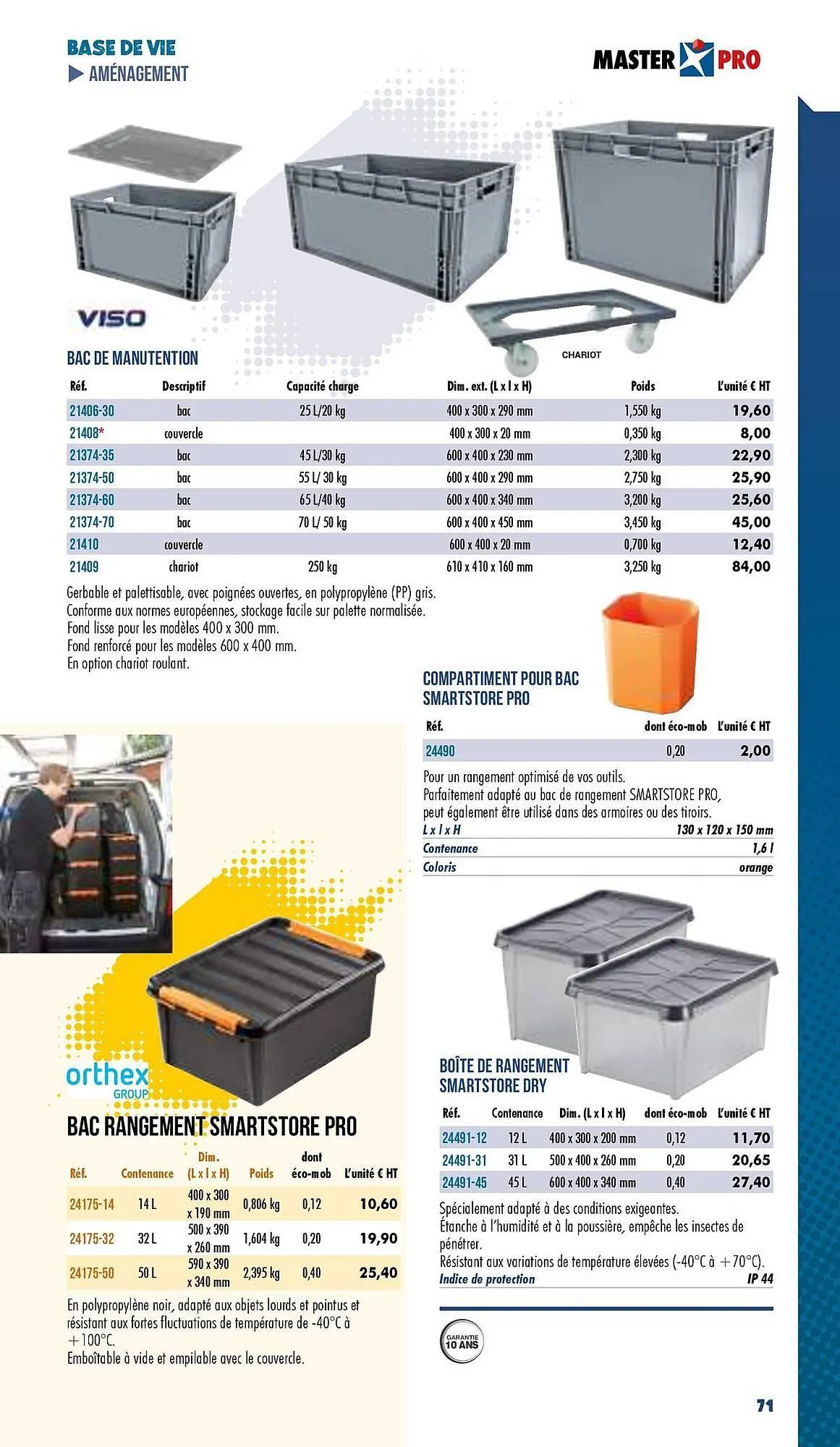 Catalogue Master Pro du 3 janvier au 31 décembre 2025 - Catalogue page 73