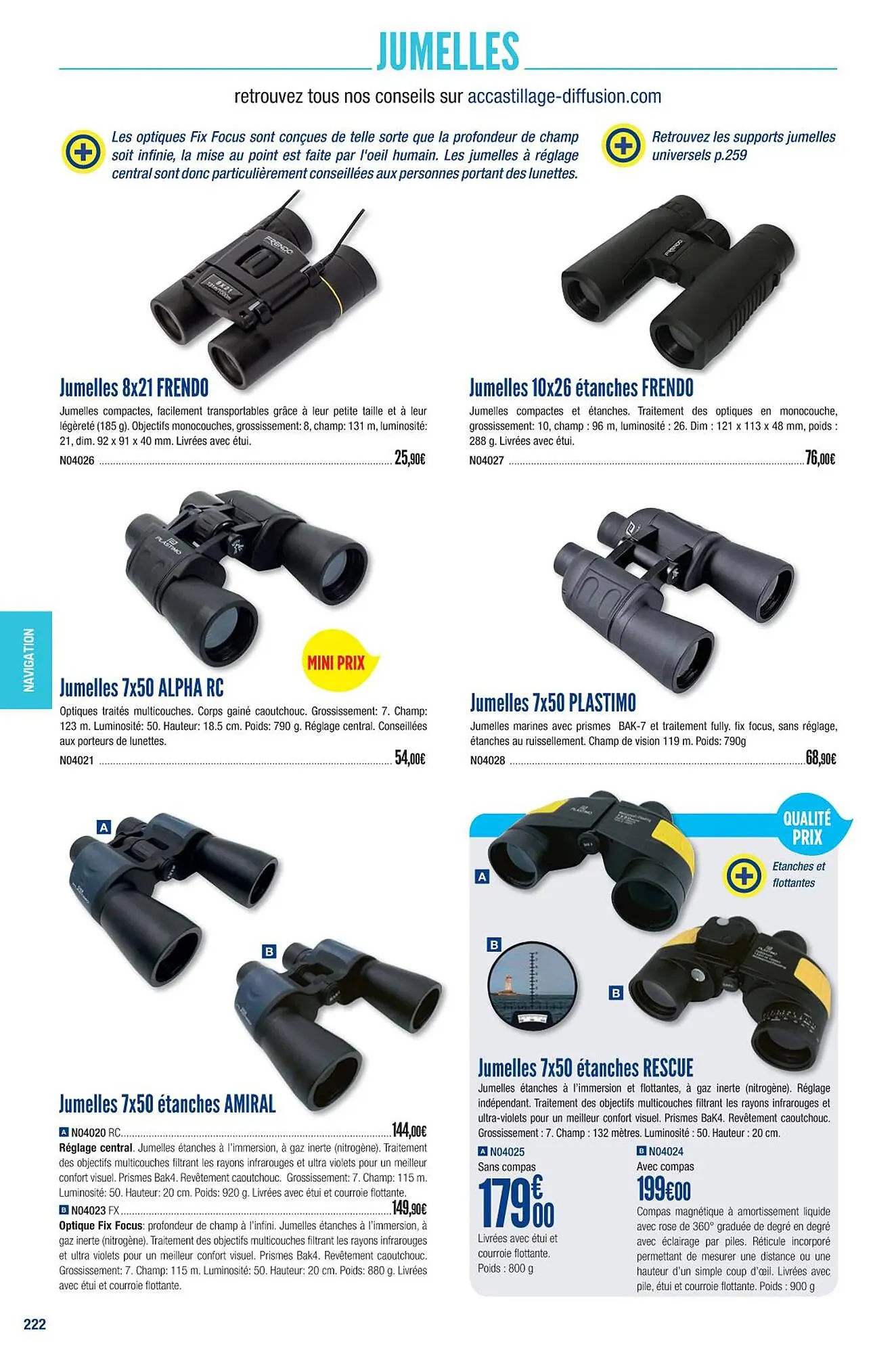 Catalogue Accastillage Diffusion du 1 mars au 31 décembre 2023 - Catalogue page 224