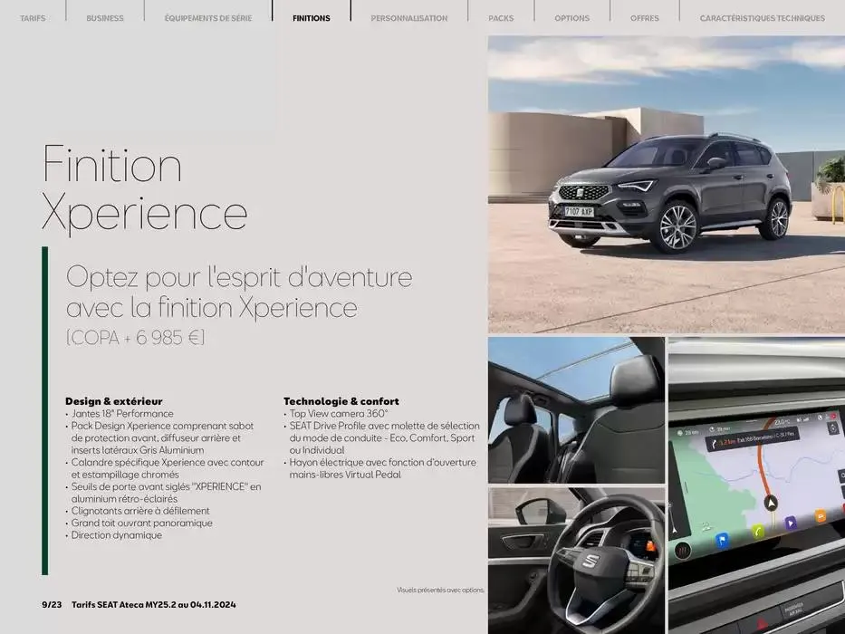SEAT Ateca du 7 novembre au 7 novembre 2025 - Catalogue page 9