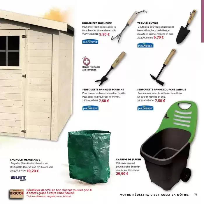 Imaginons votre jardin du 7 mars au 3 mai 2025 - Catalogue page 71