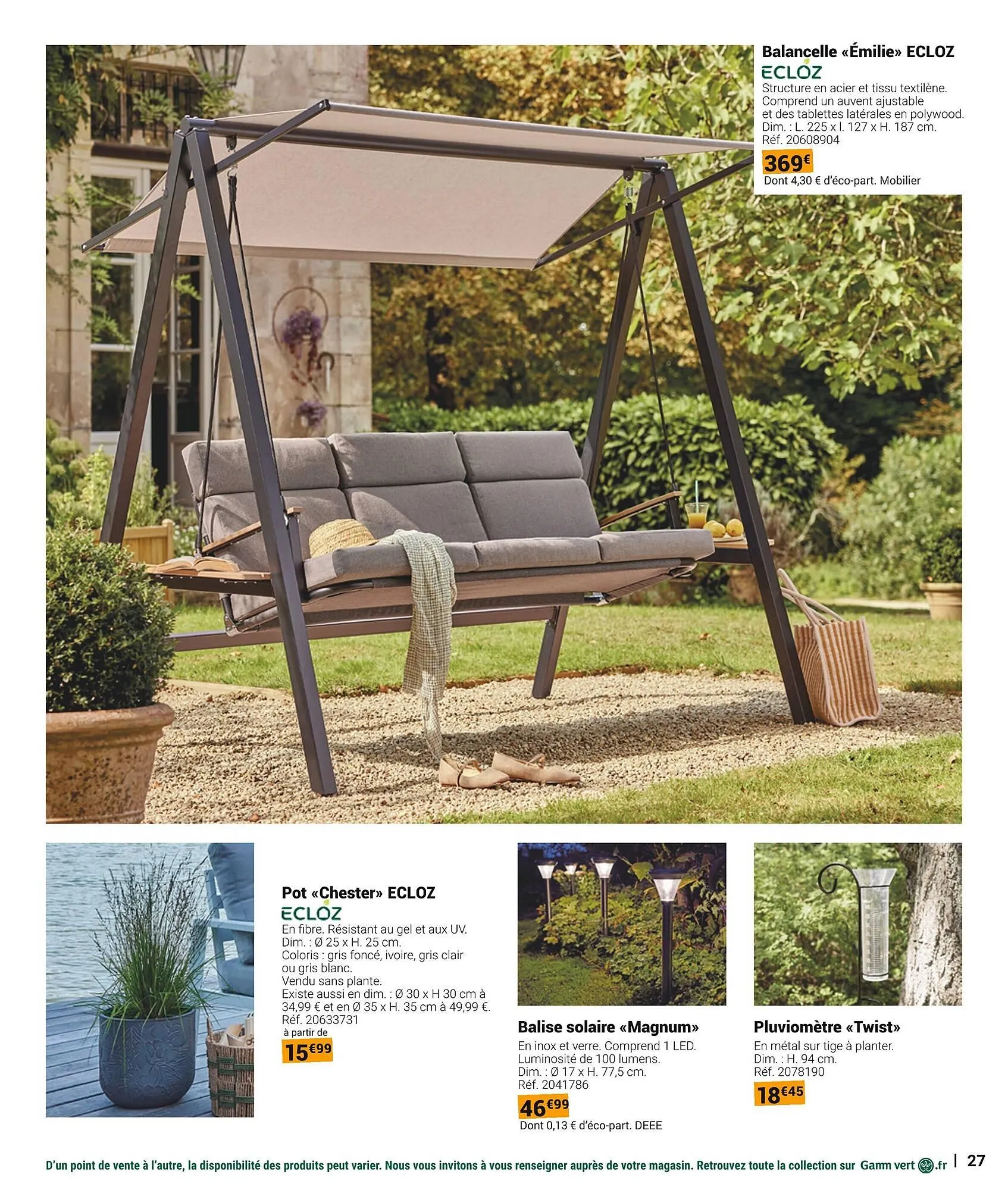 Catalogue Gamm vert du 19 mars au 1 juin 2025 - Catalogue page 27