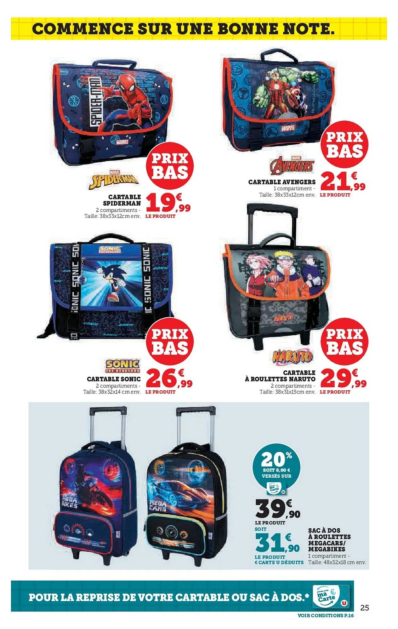 Catalogue Hyper U du 16 juillet au 10 août 2025 - Catalogue page 25