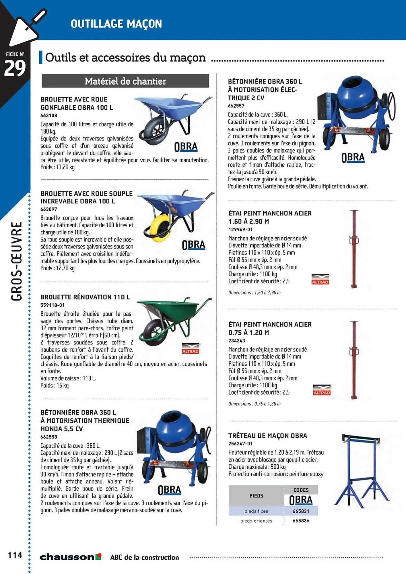 Catalogue Chausson Matériaux du 2 mai au 31 décembre 2025 - Catalogue page 116