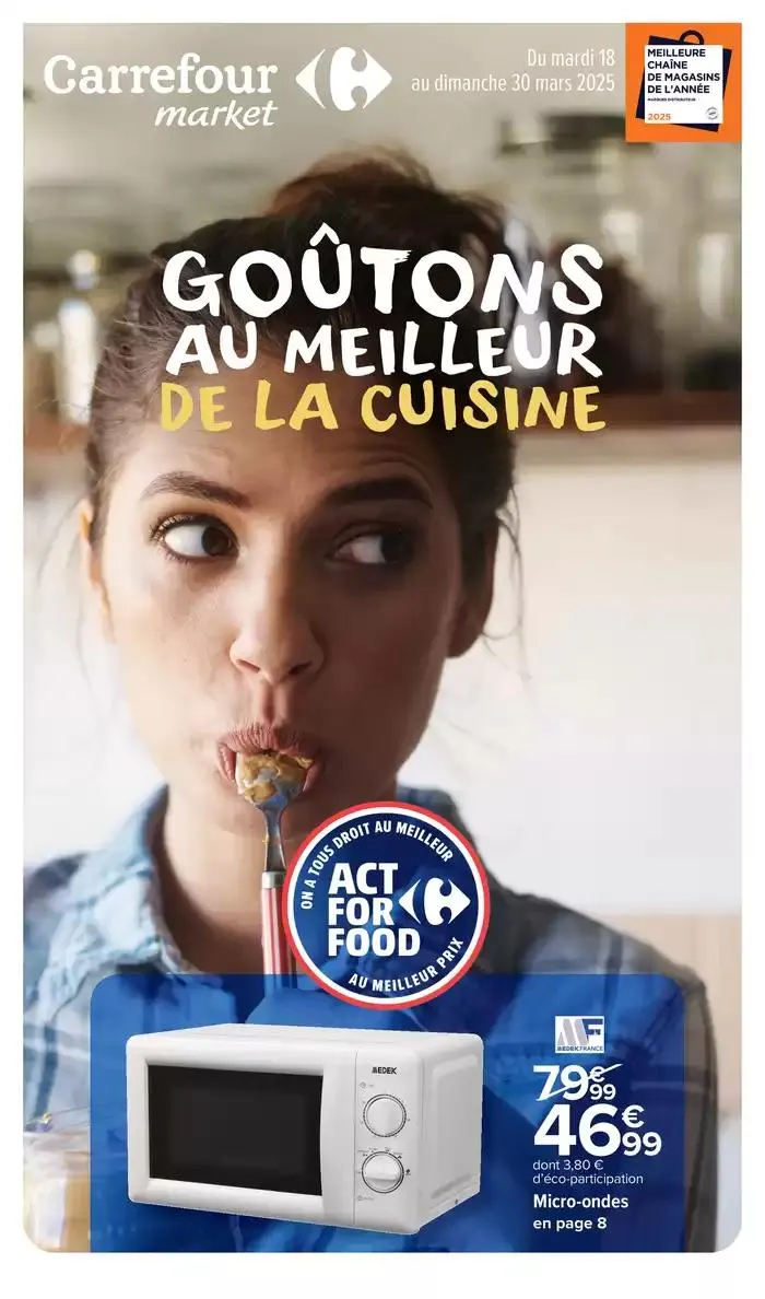 C'EST MOI LE CHEF du 18 mars au 30 mars 2025 - Catalogue page 1