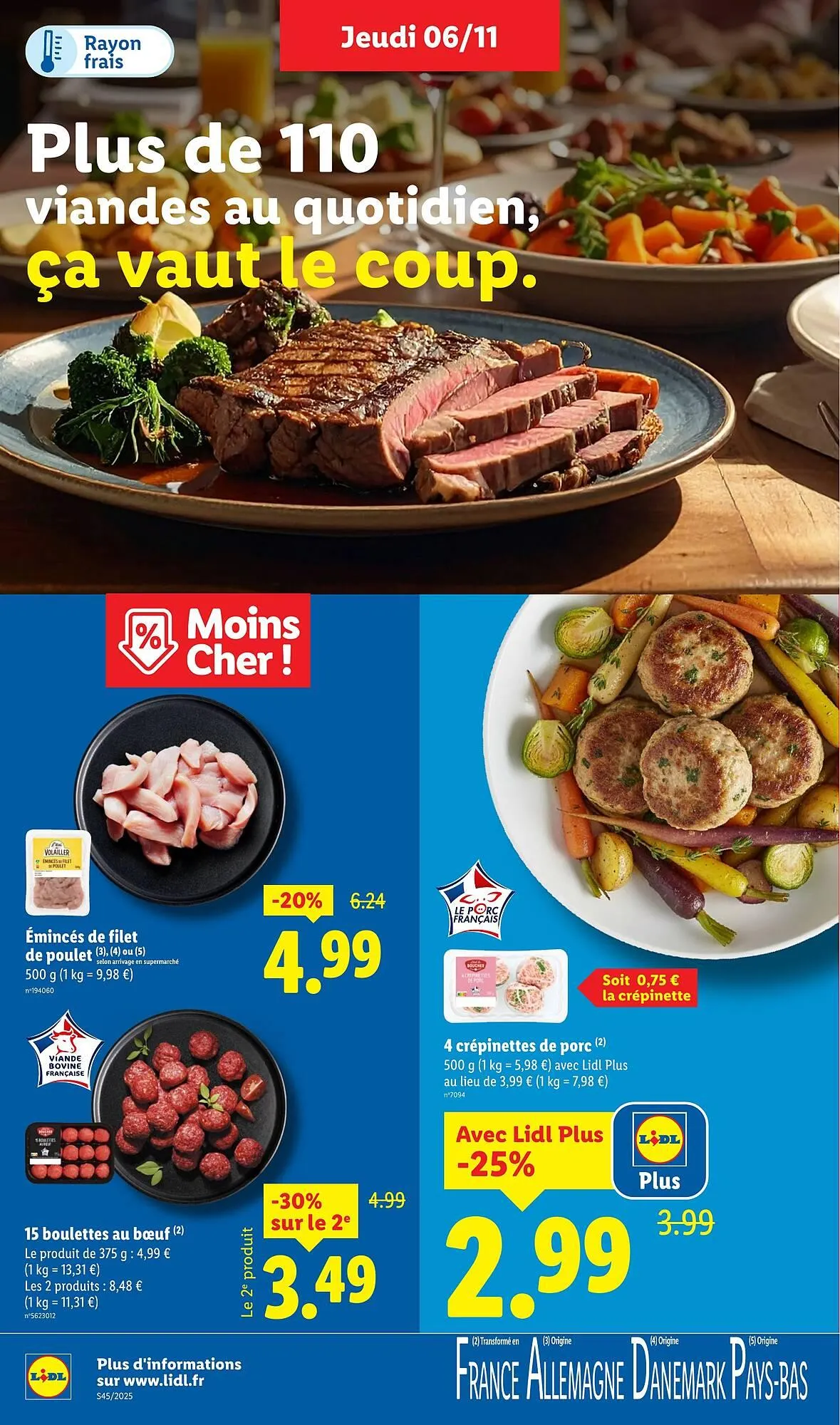 Catalogue Lidl du 6 novembre au 12 novembre 2025 - Catalogue page 8