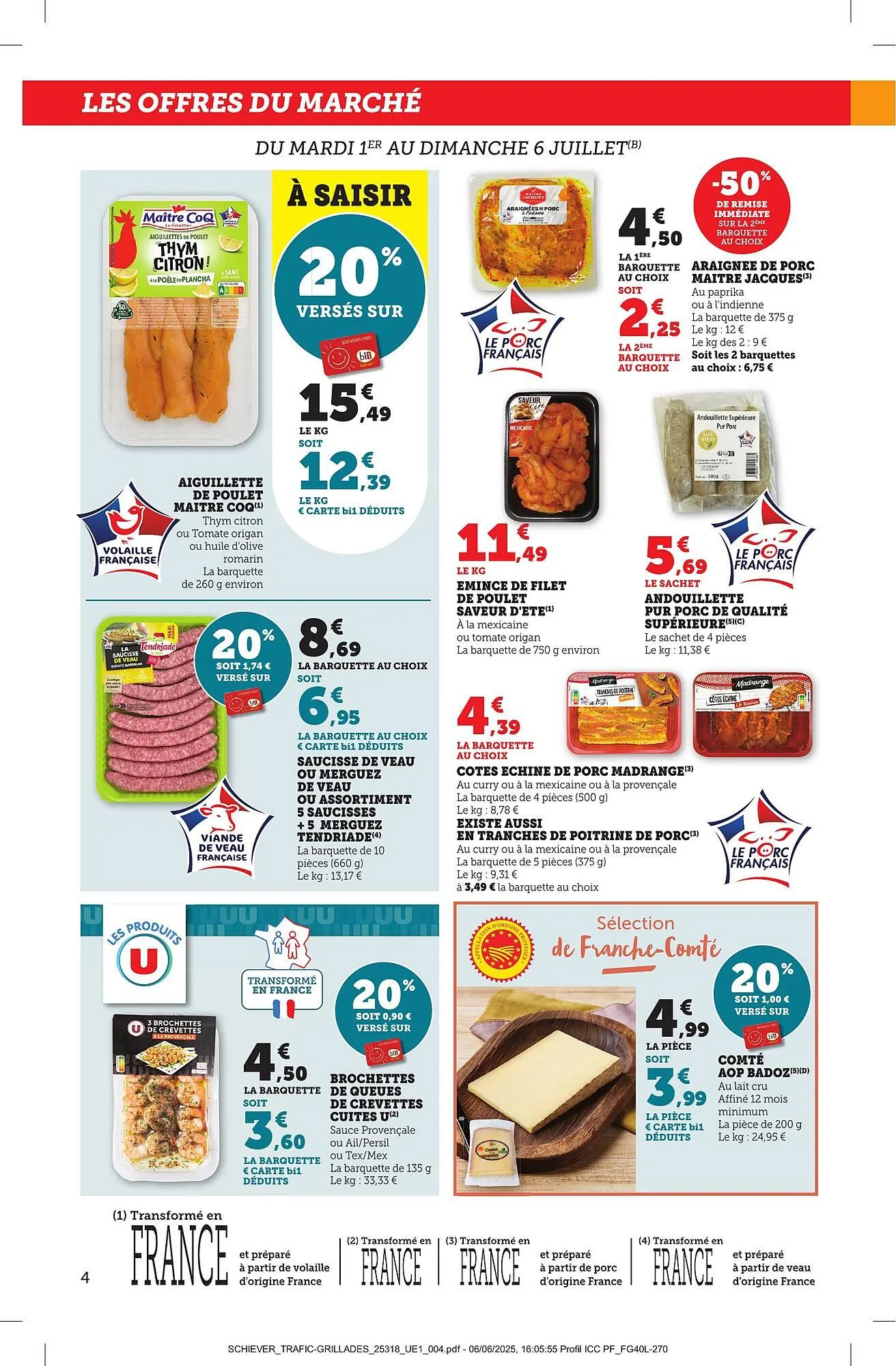 Catalogue Maximarché du 1 juillet au 13 juillet 2025 - Catalogue page 4