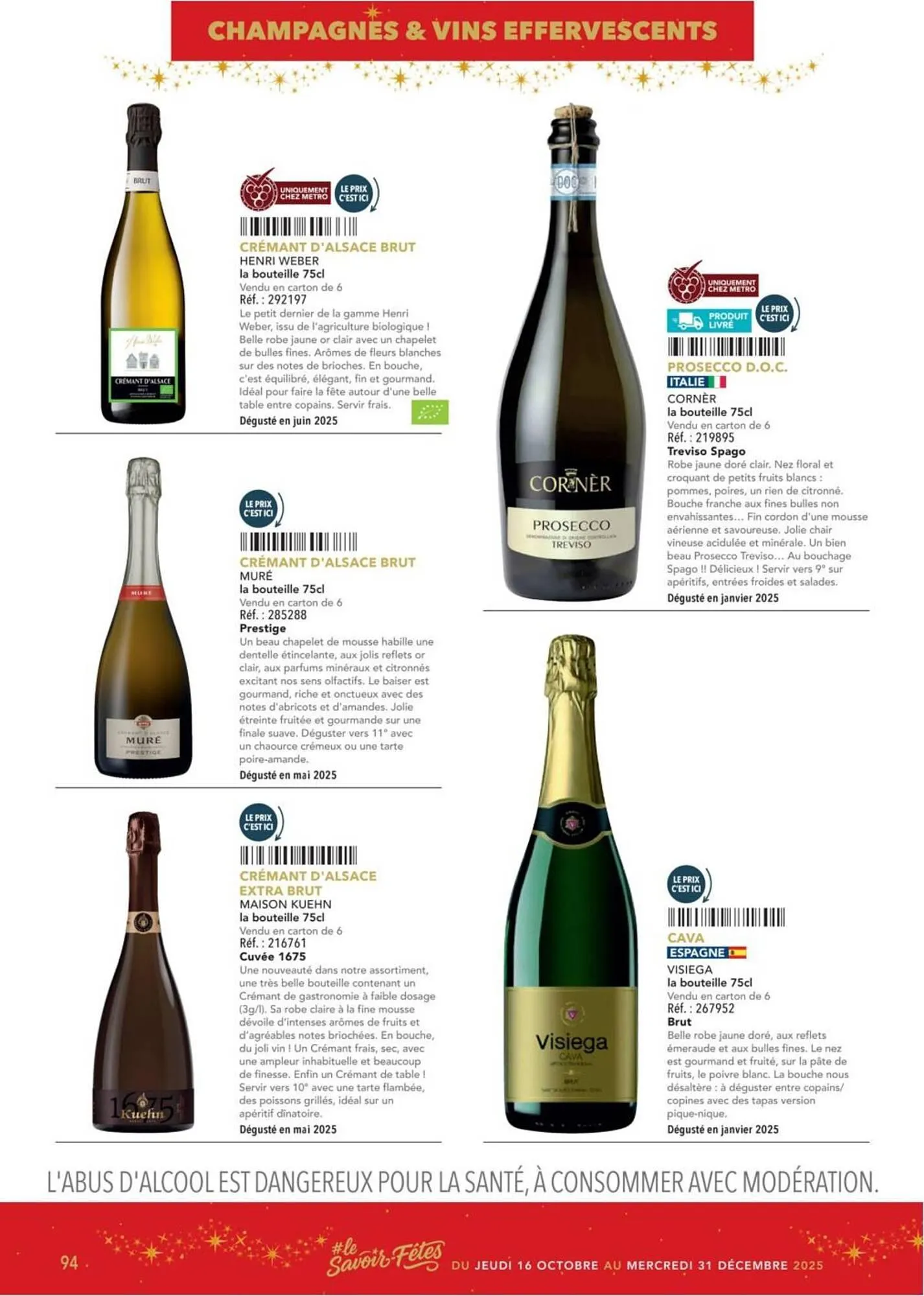 Catalogue METRO du 16 octobre au 31 décembre 2025 - Catalogue page 94
