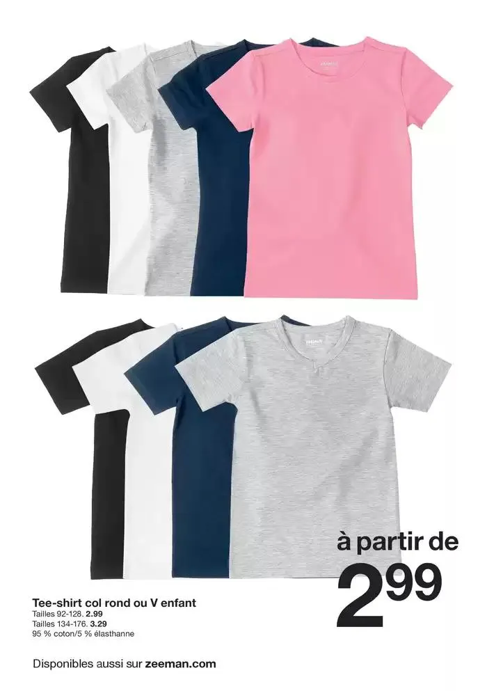 Nos basiques intemporels vont bien avec tout. du 3 mars au 14 mars 2025 - Catalogue page 16