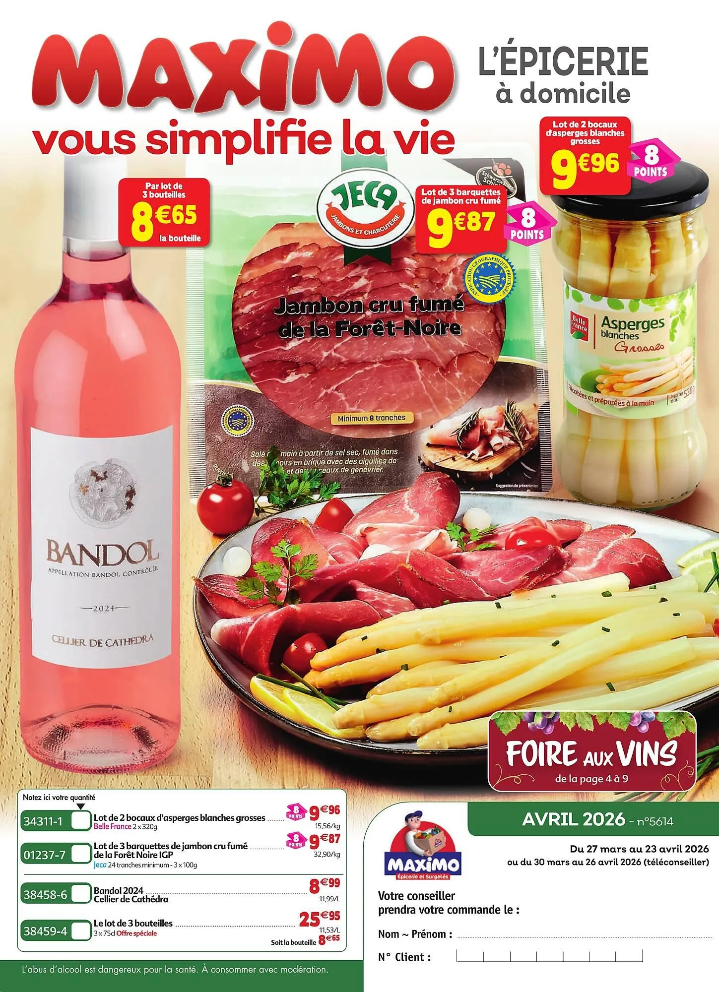 Catalogue Maximo du 30 mars au 23 avril 2026 - Catalogue page 1
