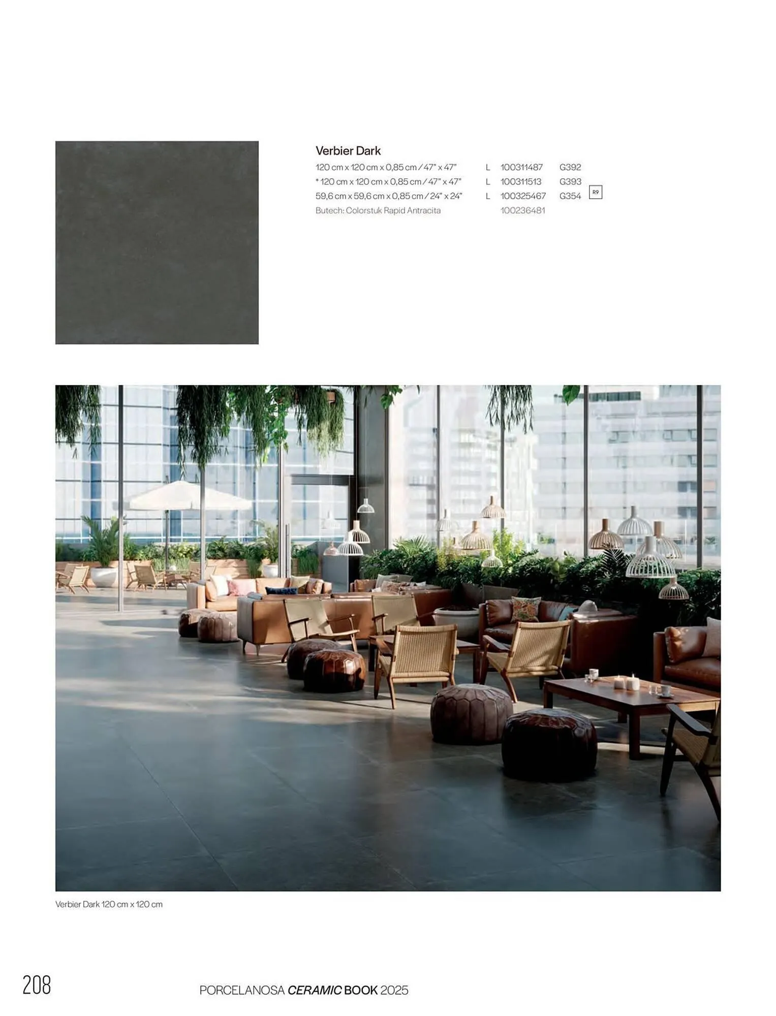 Catalogue Porcelanosa du 27 janvier au 31 décembre 2025 - Catalogue page 210