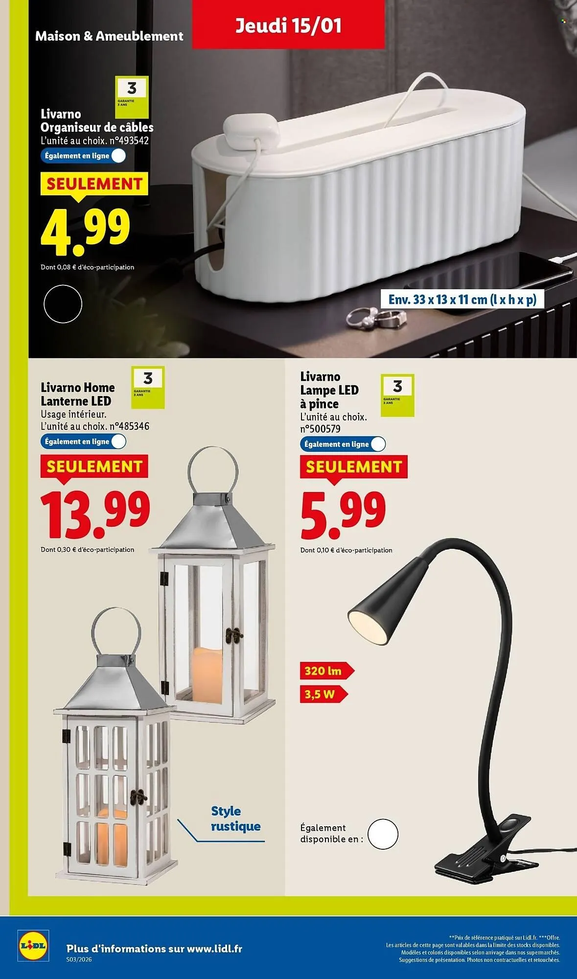 Catalogue Lidl du 12 janvier au 15 janvier 2026 - Catalogue page 30