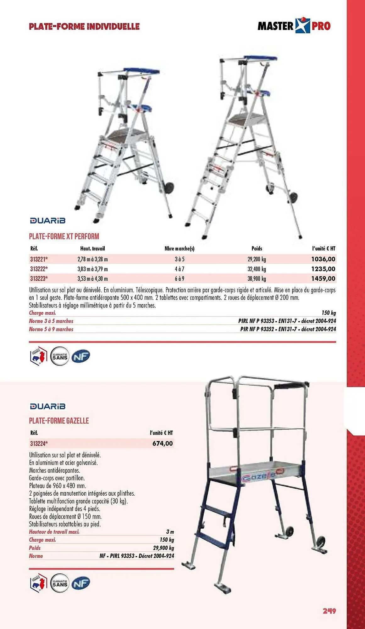 Catalogue Master Pro du 3 janvier au 31 décembre 2025 - Catalogue page 251