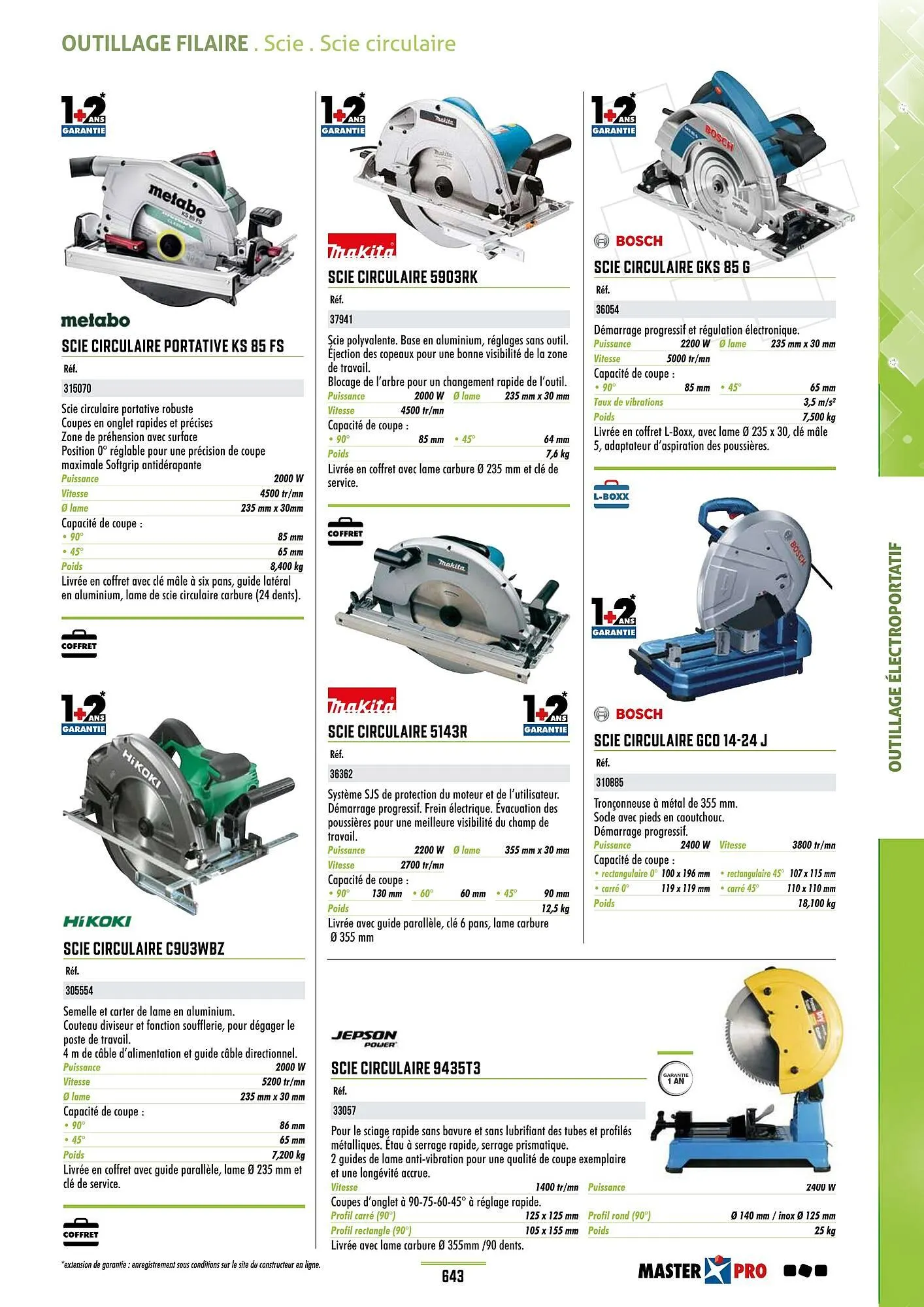 Catalogue Master Pro du 28 janvier au 30 décembre 2028 - Catalogue page 647