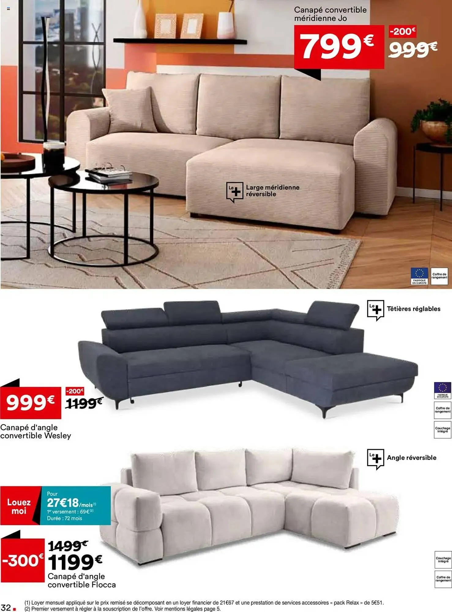 Catalogue BUT du 17 juin au 11 août 2025 - Catalogue page 32