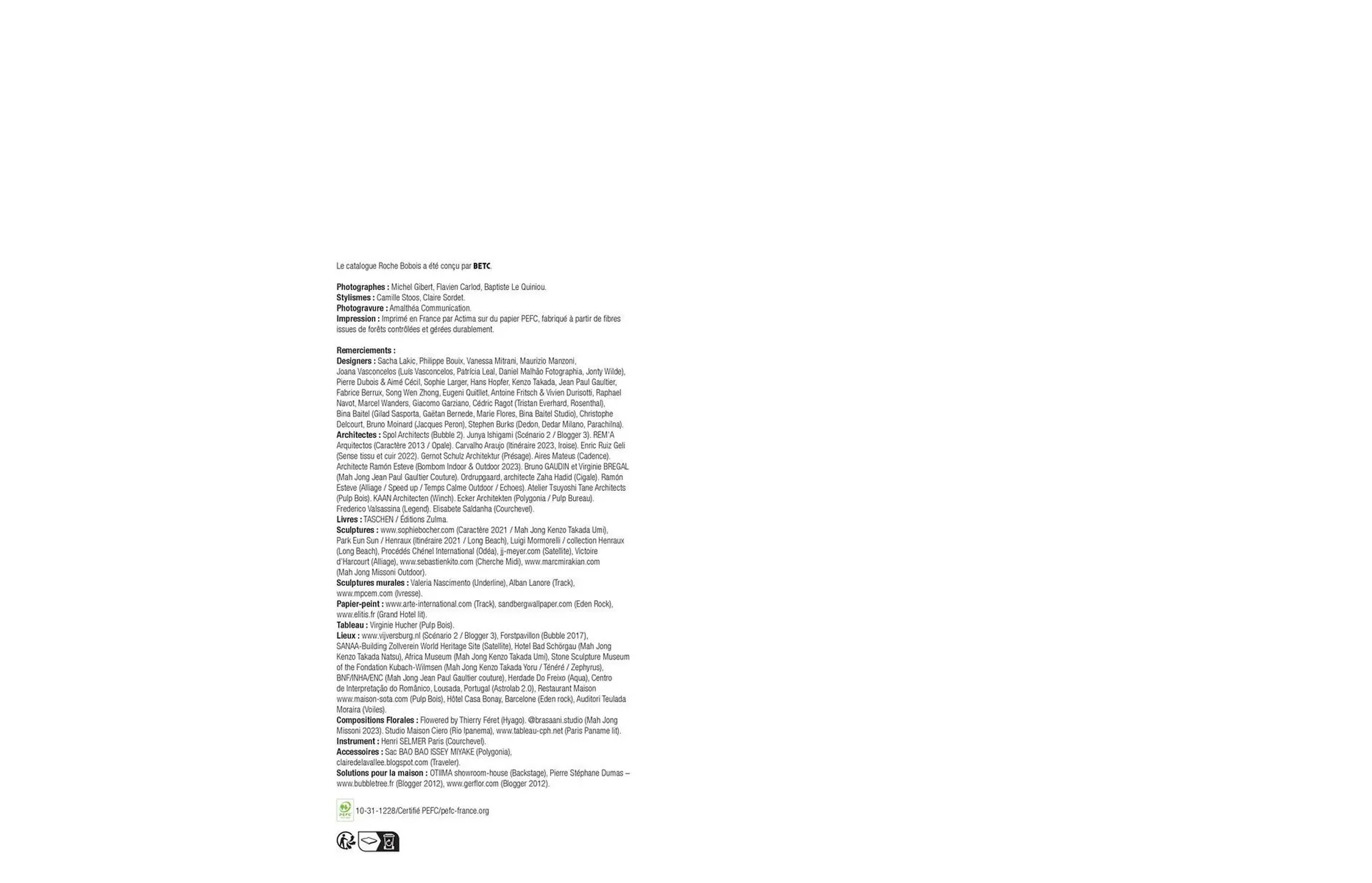 Catalogue Roche Bobois du 8 janvier au 1 janvier 2026 - Catalogue page 144