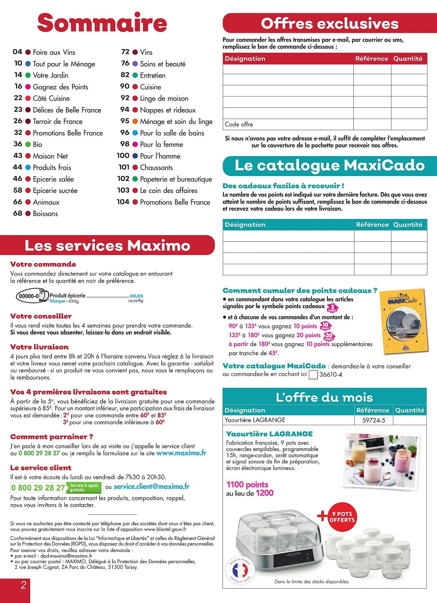 Catalogue Maximo du 30 mars au 23 avril 2026 - Catalogue page 2