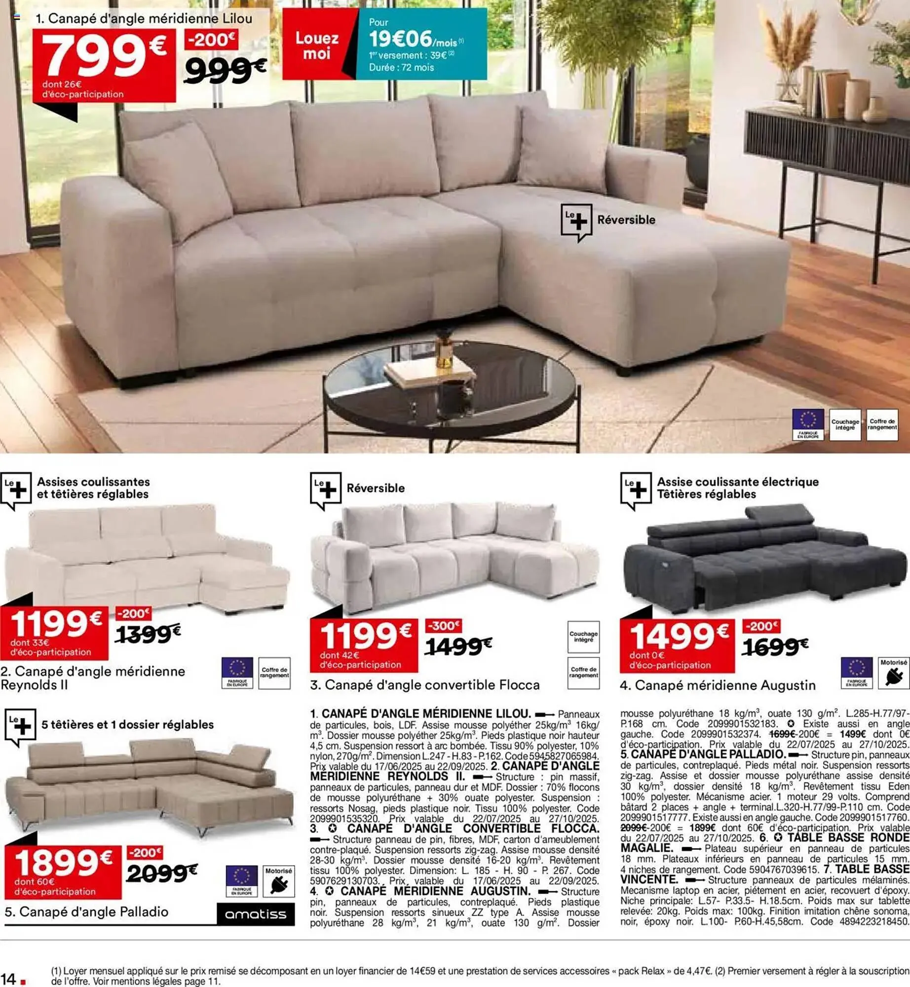 Catalogue BUT du 22 juillet au 25 août 2025 - Catalogue page 14