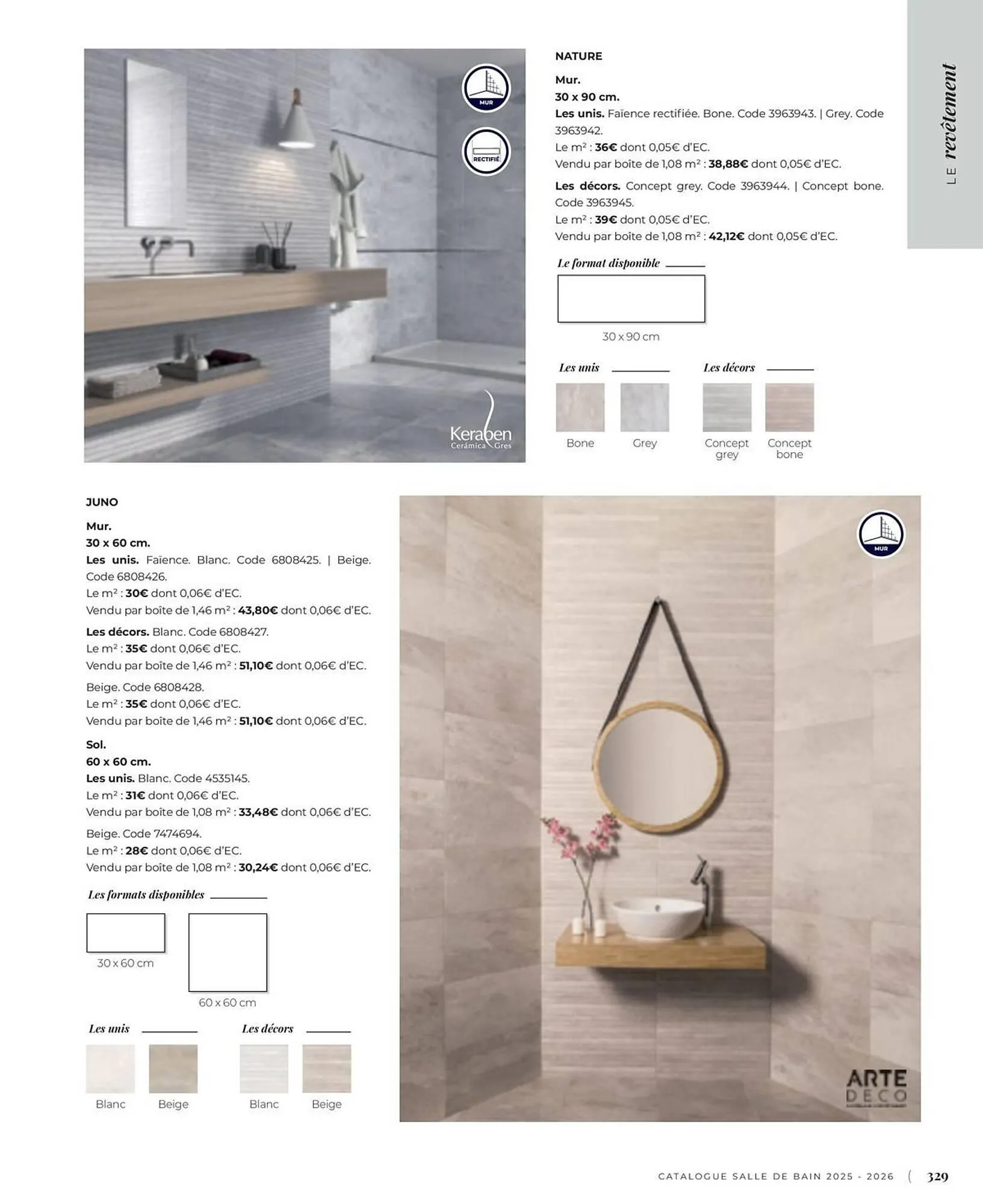 Catalogue Cedeo du 3 juin au 31 décembre 2025 - Catalogue page 329