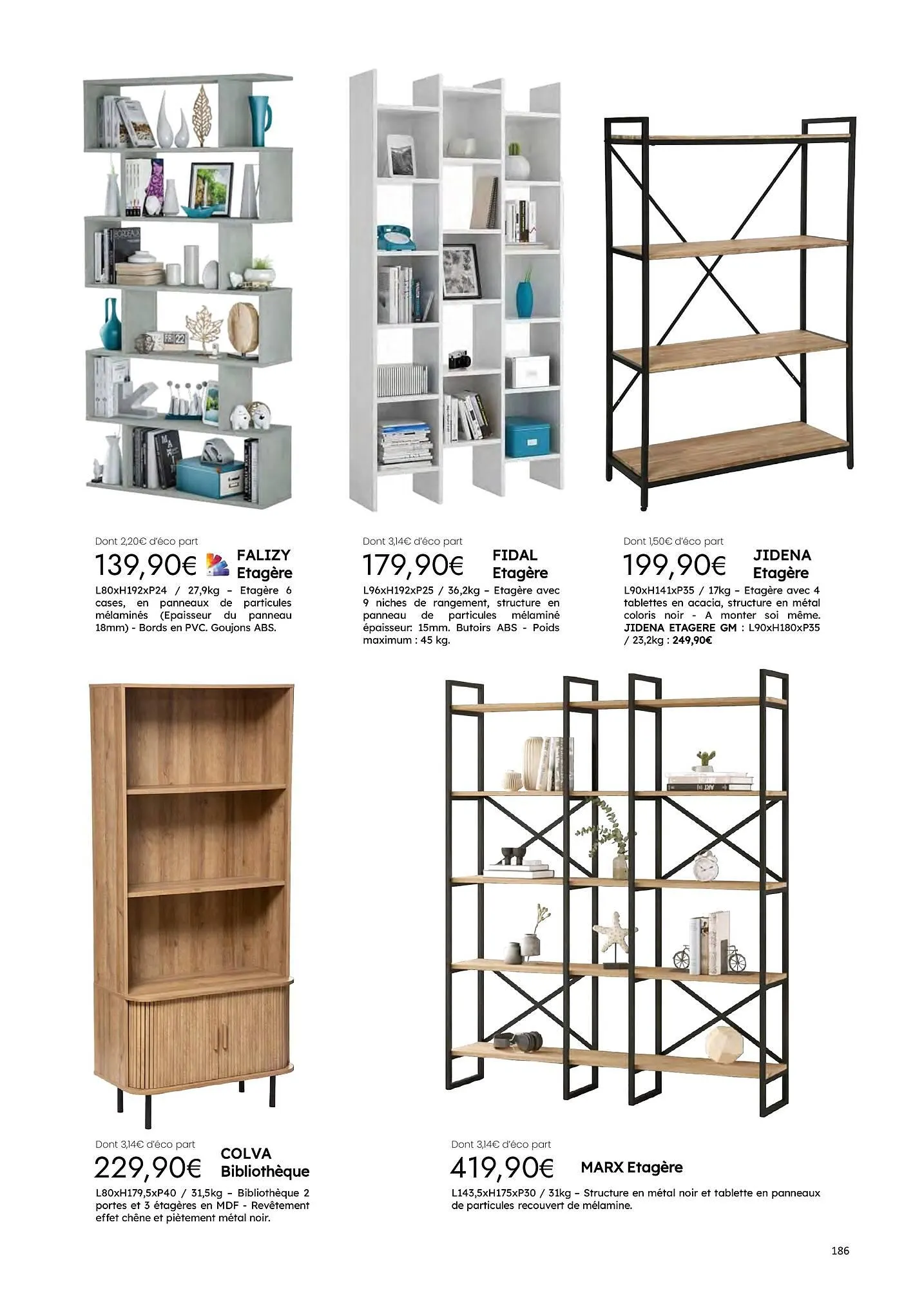 Catalogue Fly du 6 novembre au 31 décembre 2025 - Catalogue page 186