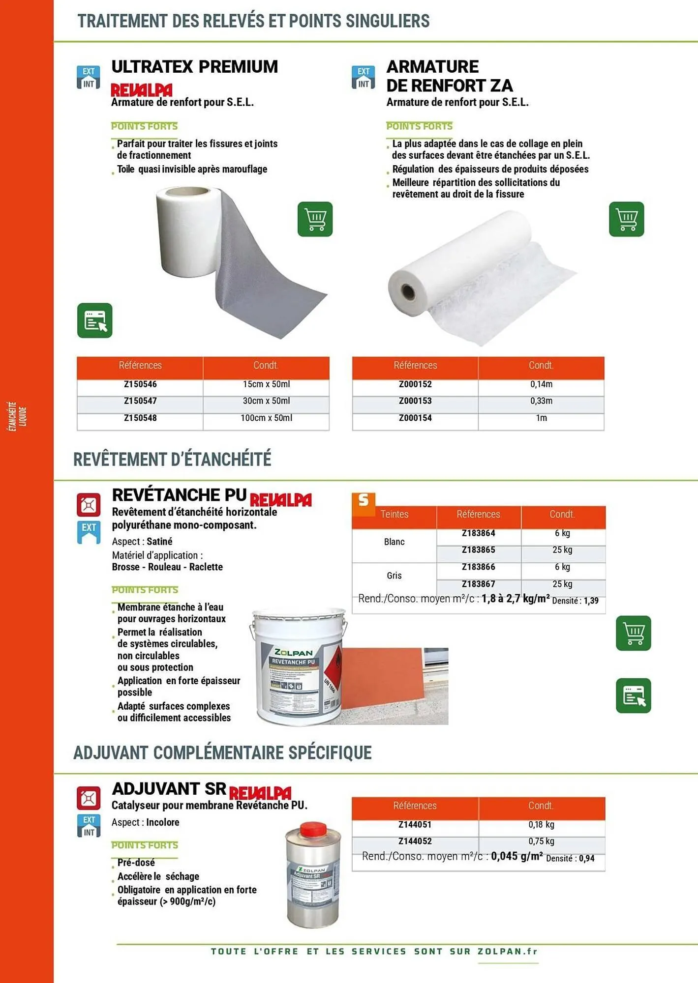 Catalogue Zolpan du 13 janvier au 31 décembre 2025 - Catalogue page 142