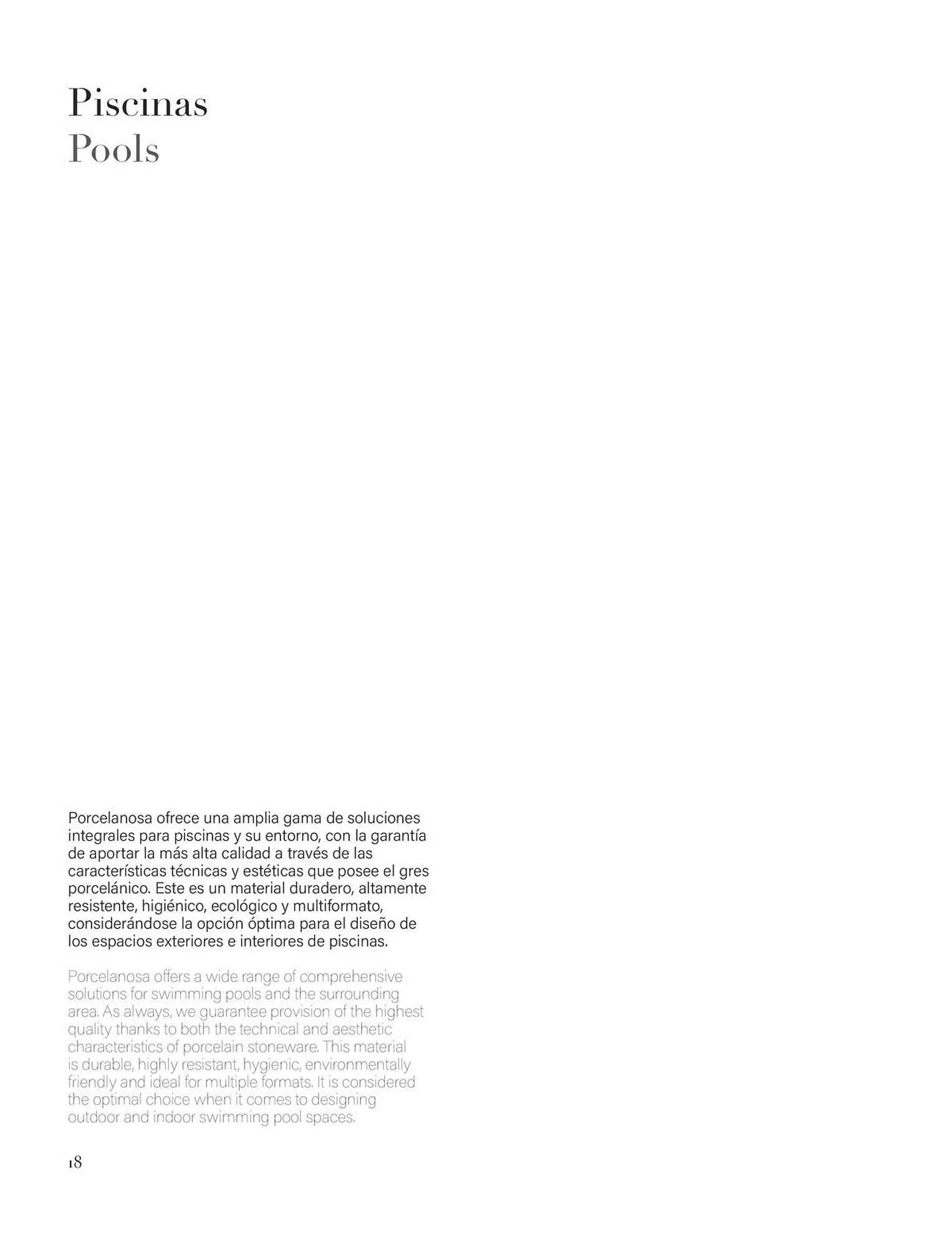 Catalogue Porcelanosa du 18 septembre au 31 décembre 2025 - Catalogue page 18