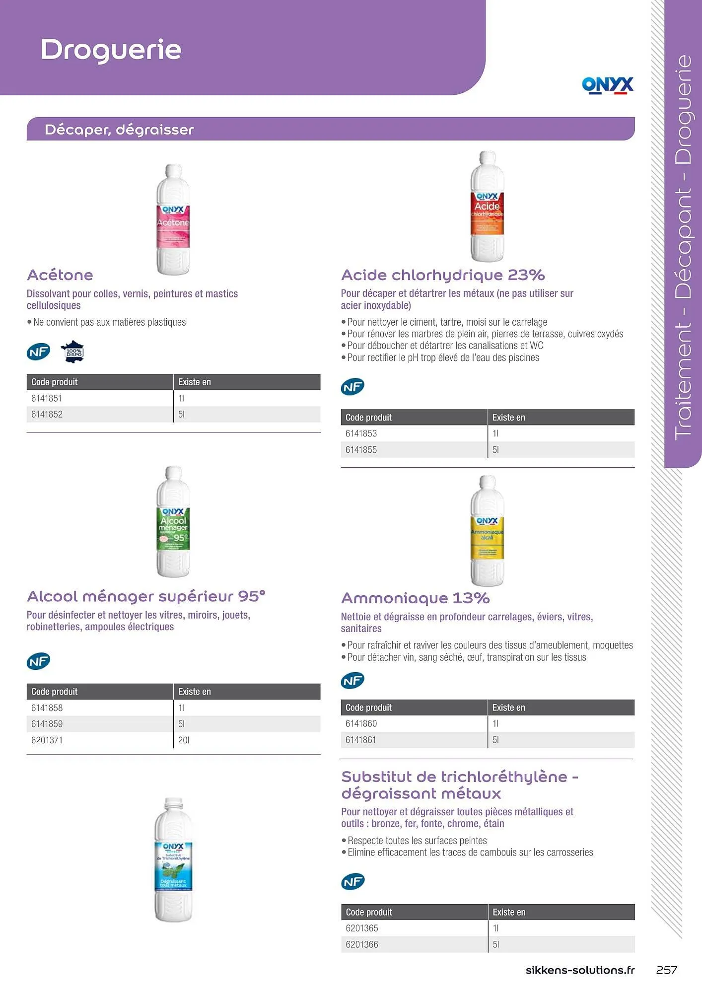 Catalogue Sikkens Solution du 8 janvier au 28 décembre 2025 - Catalogue page 257