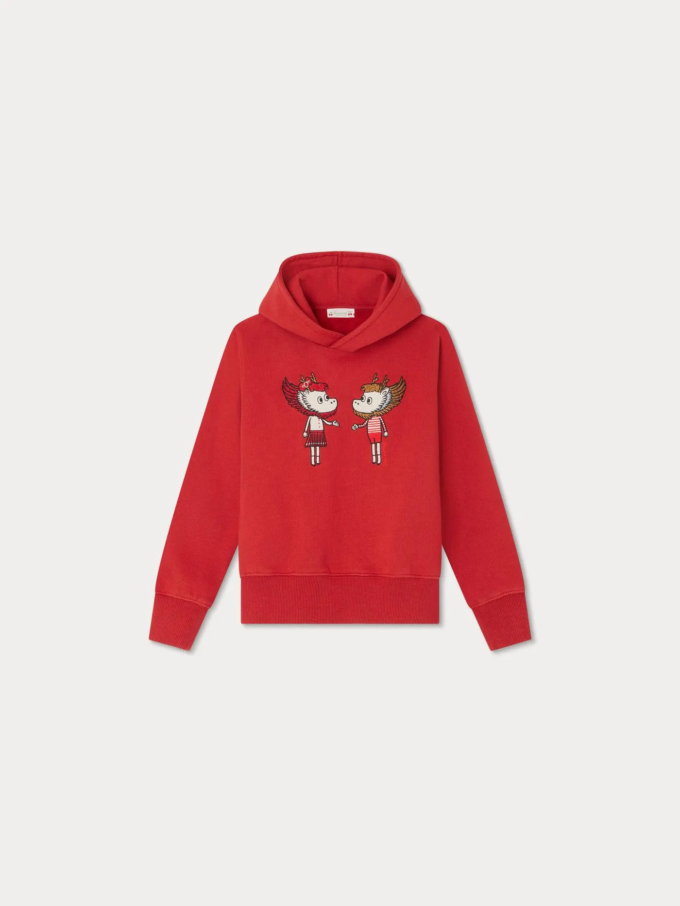 Sweat-shirt Tita rouge