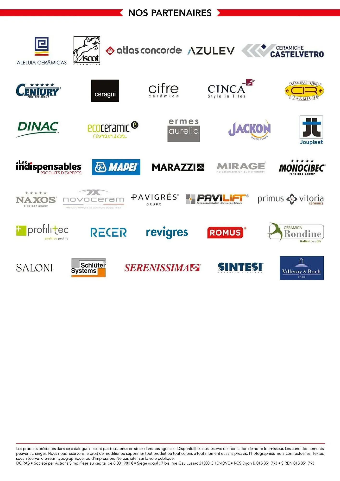 Catalogue Doras du 18 août au 31 août 2025 - Catalogue page 83