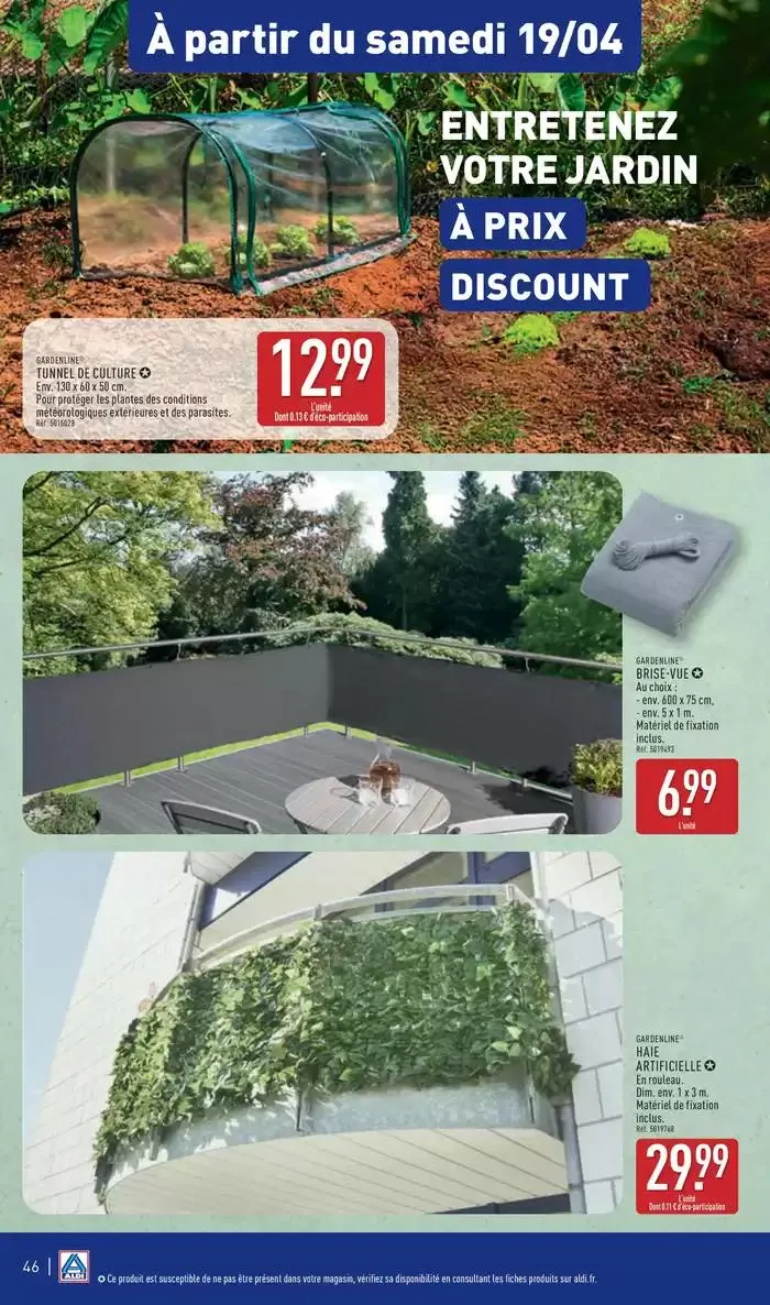 Arrivages de Pâques à prix discount du 15 avril au 21 avril 2025 - Catalogue page 49