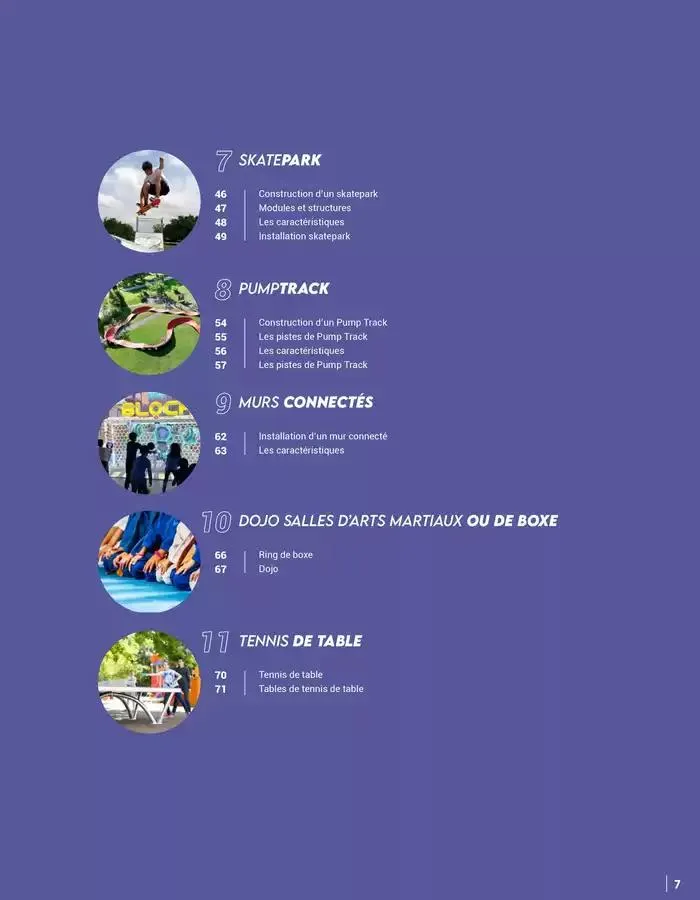 Equipement d'extérieur du 8 janvier au 31 mars 2025 - Catalogue page 7