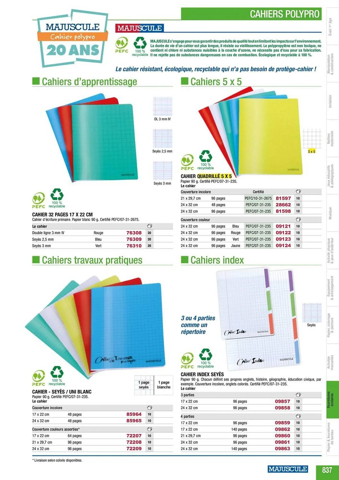 Catalogue Majuscule du 5 mars au 31 décembre 2025 - Catalogue page 861